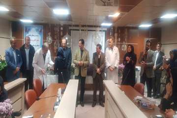 مراسم میلاد با سعادت حضرت فاطمه زهرا (س) و تقدیر از پرستاران نمونه بیمارستان توانبخشی رفیده